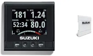 Suz uki OEM SMIS Multifunction LCD Gauge Display Part Number 990C0-01C10 with Protective Cover 990C0-10C10