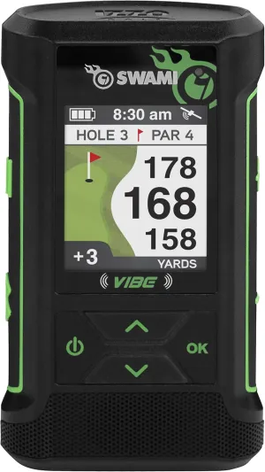Swami Vibe Golf GPS - Golf GPS Bluetooth Speaker Combo