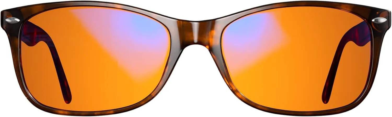 Swanwick Blue Light Blocking Glasses for Women, Men. Sleep Aid. Anti Eyestrain Headache for Computer, Gaming, TV, UV Glare
