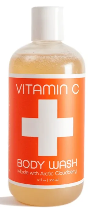 Swedish Dream VITAMIN C Body Wash | Made with Arctic Cloudberry | No Sulfates, Parabens, or Silicones | Vegan | Cruelty Free | 12 fl oz, 355 ml | Nordic   Wellness