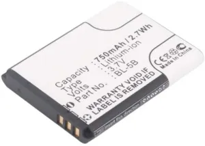 Synergy Digital GPS Battery, Compatible with Minox Digital Classic DCC 5.1 GPS, (Li-ion, 3.7, 750mAh) Ultra High Capacity, Replacement for iSpan BTA002 Battery