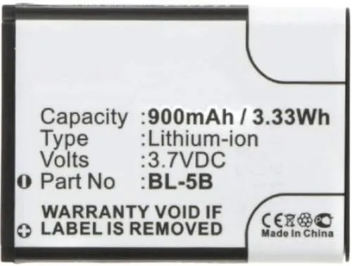Synergy Digital GPS Battery, Compatible with Vertu RHV-8 GPS, (Li-ion, 3.7, 900mAh) Ultra High Capacity, Replacement for iSpan BTA002 Battery