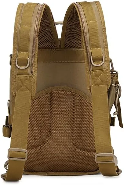 Tactical Backpack Military Molle Hiking 36-55L Outdoor mountaineering bag trekking touring fishing black