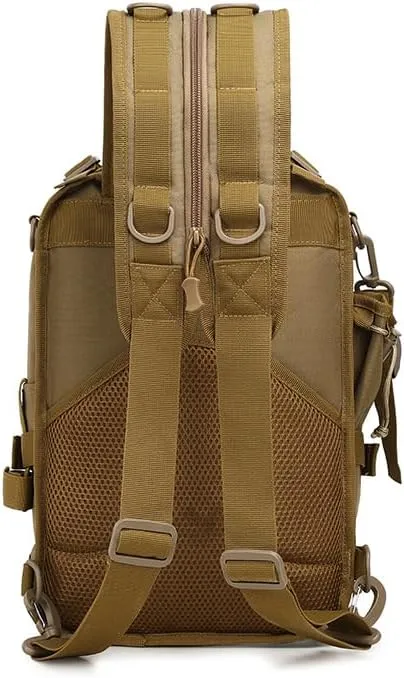 Tactical Backpack Military Molle Hiking 36-55L Outdoor mountaineering bag trekking touring fishing black