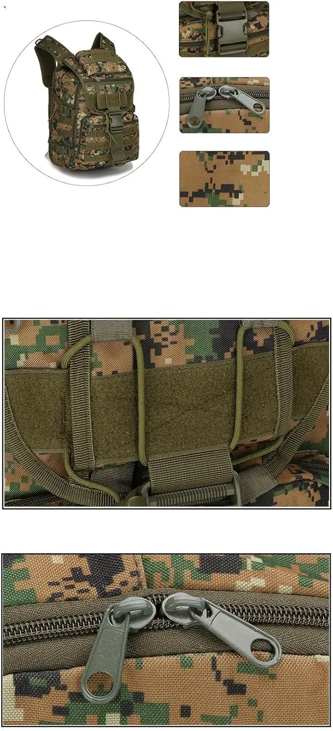 Tactical Backpack Military Molle Hiking 36-55L Tactical Bag Outdoor Camouflage Mountaineering Bag Jungle Camouflage