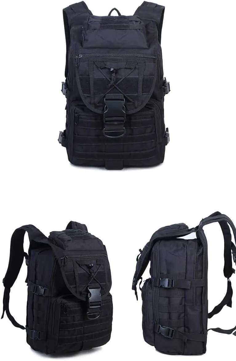 Tactical Backpack Military Molle Hiking 40L Outdoor camouflage travel camping tactical green ruins