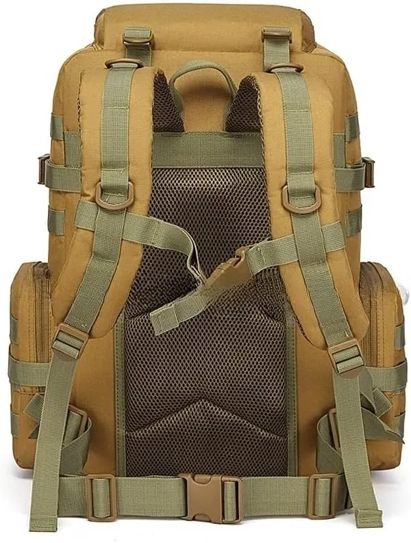 Tactical Backpack Military Molle Hiking 56-75L : Military fan outdoor hiking mountaineering bag tactical bag digital camouflage