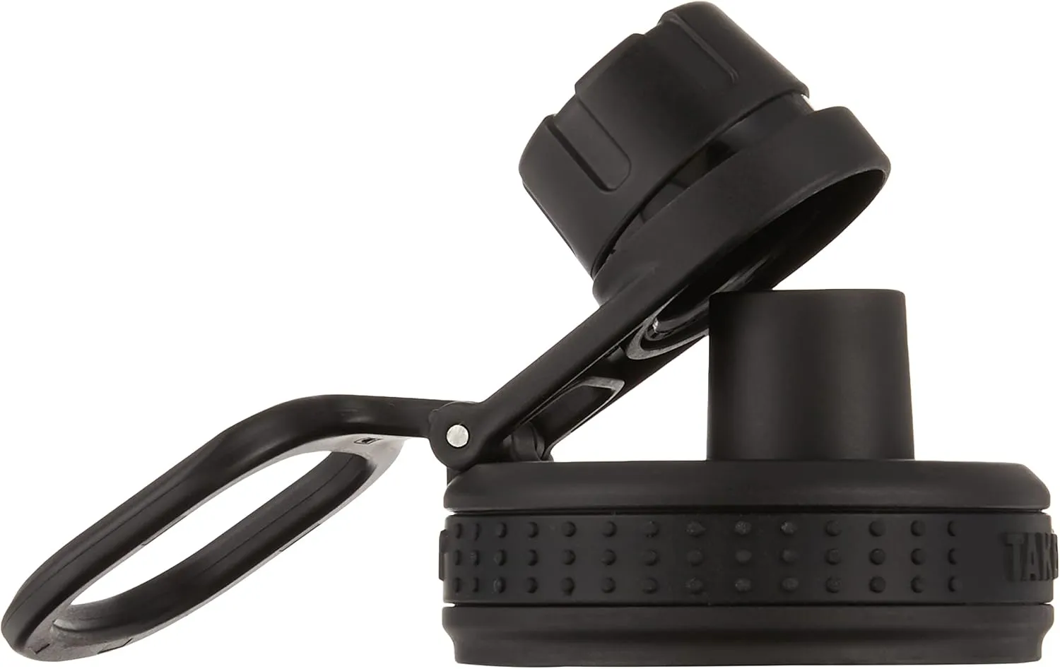 Takeya Originals Bottle Lid Replacement, Spout, Black & Actives Straw Lid for Insulated Water Bottle, Wide Mouth, Onyx