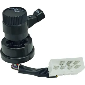 TC520-55210 67156-55210 Rotary Combination Light Switch for Kubota B1550 B1750 B2150 L2501 L2800 L3200 L3400 L3700SU L3800 L4400 MX4700 MX5000 MX5100 D/DT/E/F/HST/HSE/SU Models