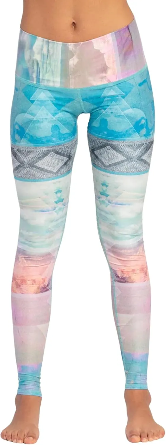 teeki Tarot Magic Hot Pants Leggings for Women, USA Made Sustainable Eco Luxury Activewear Quick Dry - X-Small