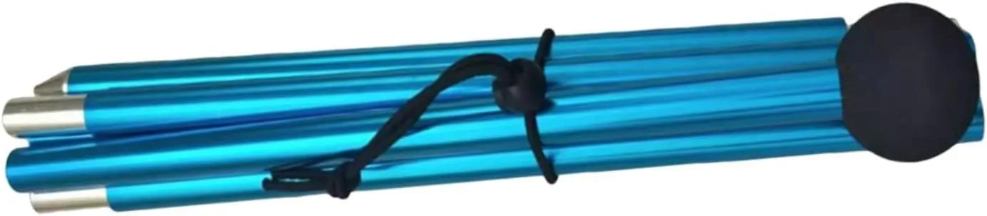 Tent Pole Tent Rod Bracket Five Sections Multifunctional Support Shelter Building 2M Tarp Pole