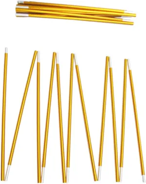Tent Poles Tent Canopy Pole Tarps Heavy Duty Camping Tents Canopy Support Tool Portable Tent Anti-Over