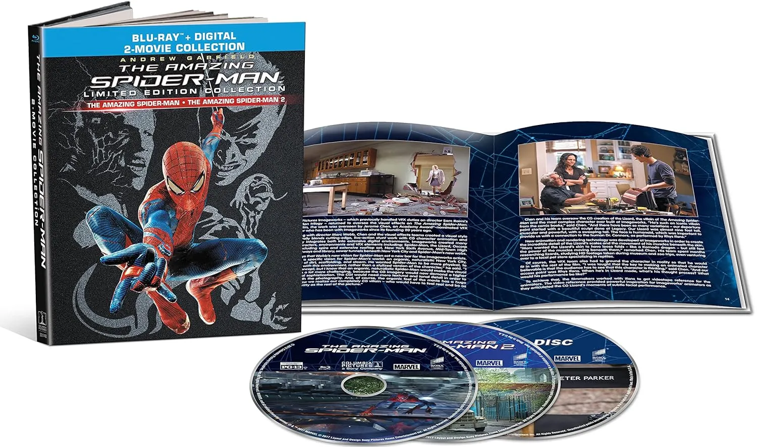 The Amazing Spider-Man 1 & 2 Limited Edition Collection [Blu-ray]
