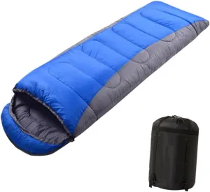 Thickening Camping Sleeping Bag for Cold Weather 1100g Waterproof Outdoor Sleeping Bag for Winter