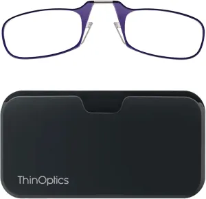 ThinOptics Universal Pod Case   Rectangular Reading Glasses