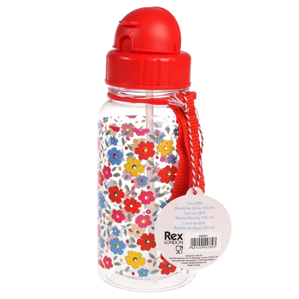 Tilde Floral Kids Water Bottle