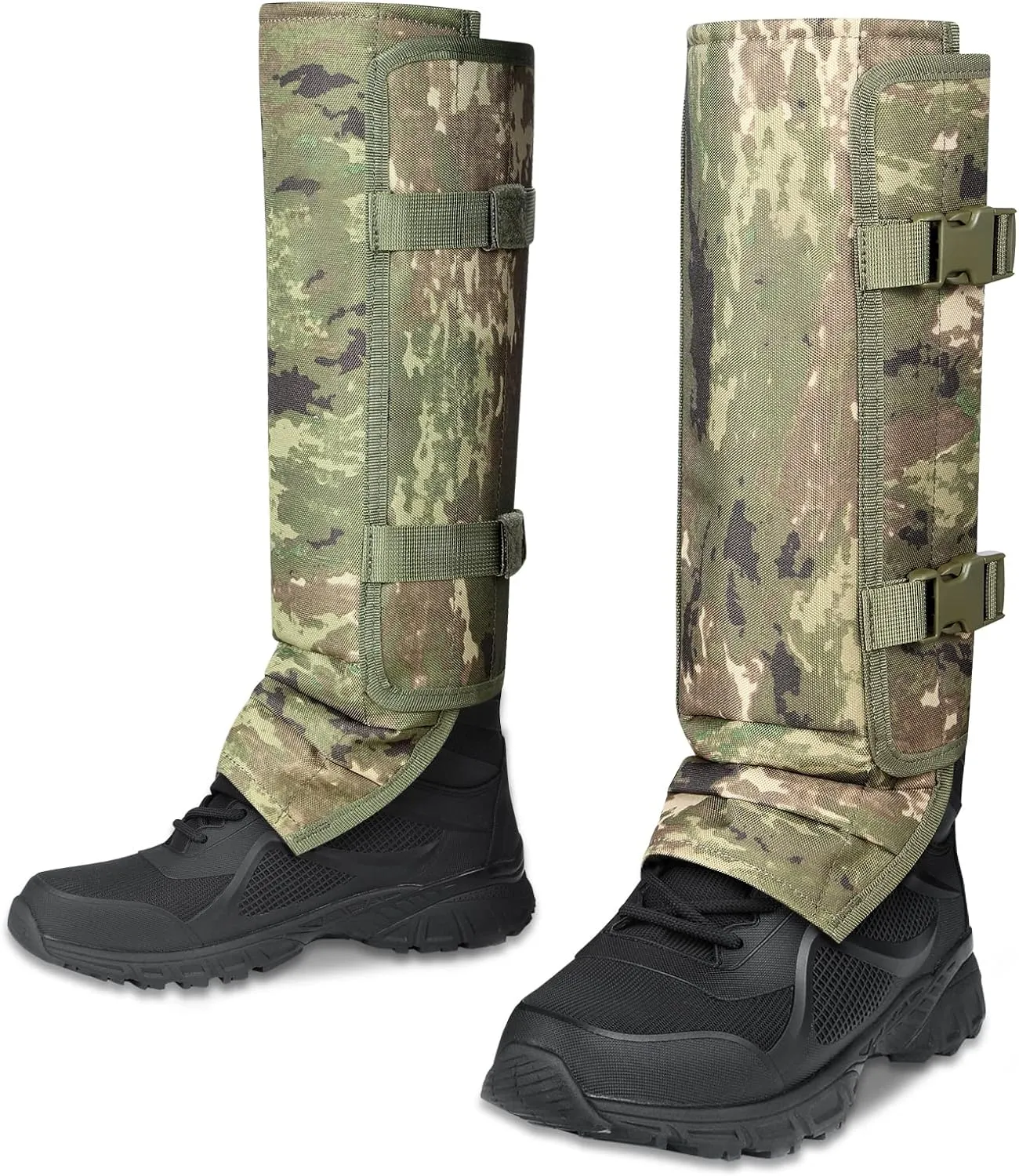UIIHUNT Snake Gaiters, Waterproof Snake Chaps Snake Gaiter for Men Women, Adjustable Snake Bite Protection Snake Guards