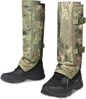 UIIHUNT Snake Gaiters, Waterproof Snake Chaps Snake Gaiter for Men Women, Adjustable Snake Bite Protection Snake Guards