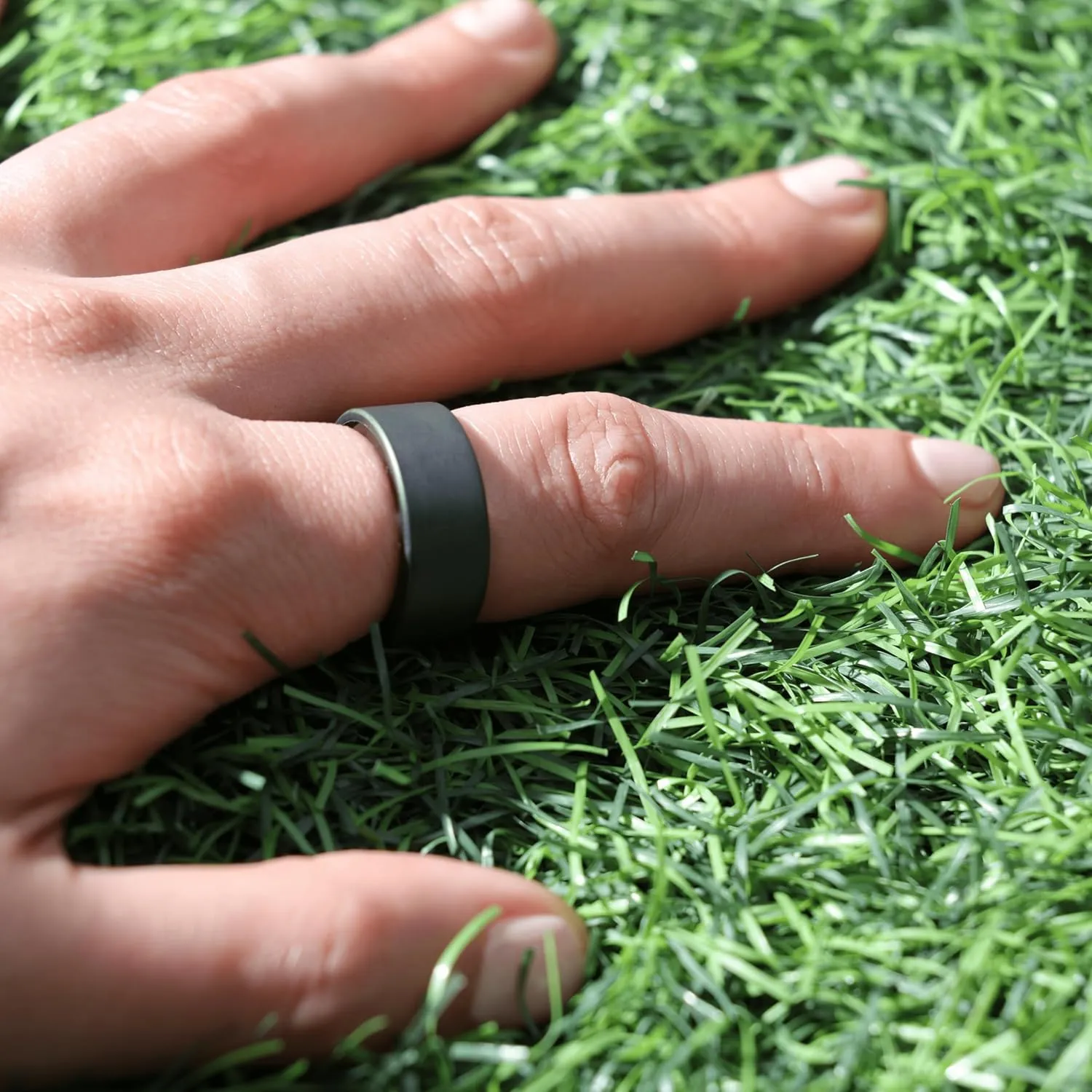 ULTRAHUMAN Ring AIR-Smart Ring Health Tracker, Size First Sizing Kit,Sleep Tracker,Smart Ring for Men/Women,Fitness Tracker (Made in India, Matte Grey, 7)