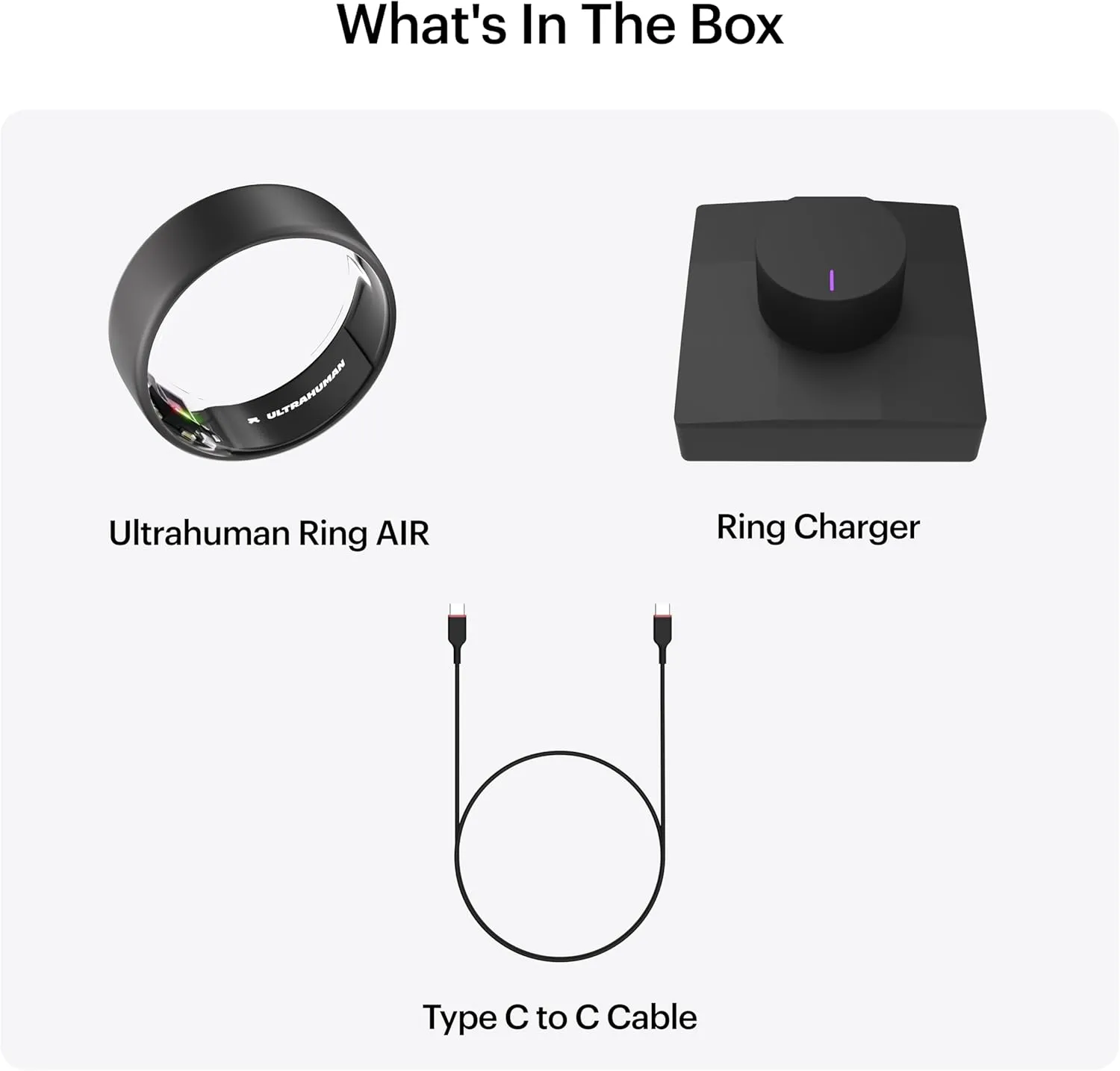 ULTRAHUMAN Ring AIR-Smart Ring Health Tracker, Size First Sizing Kit,Sleep Tracker,Smart Ring for Men/Women,Fitness Tracker (Made in India, Matte Grey, 7)
