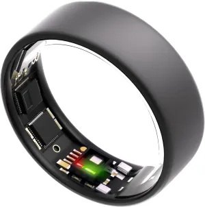 ULTRAHUMAN Ring AIR-Smart Ring Health Tracker, Size First Sizing Kit,Sleep Tracker,Smart Ring for Men/Women,Fitness Tracker (Made in India, Matte Grey, 7)
