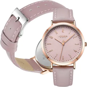 Valence Small Wrist Leather Band Watch for Women, Comfortable Size, Genuine Leather Easy Read Watch, Easy Reader with Japanese Movement, Grear Gift for Big Event