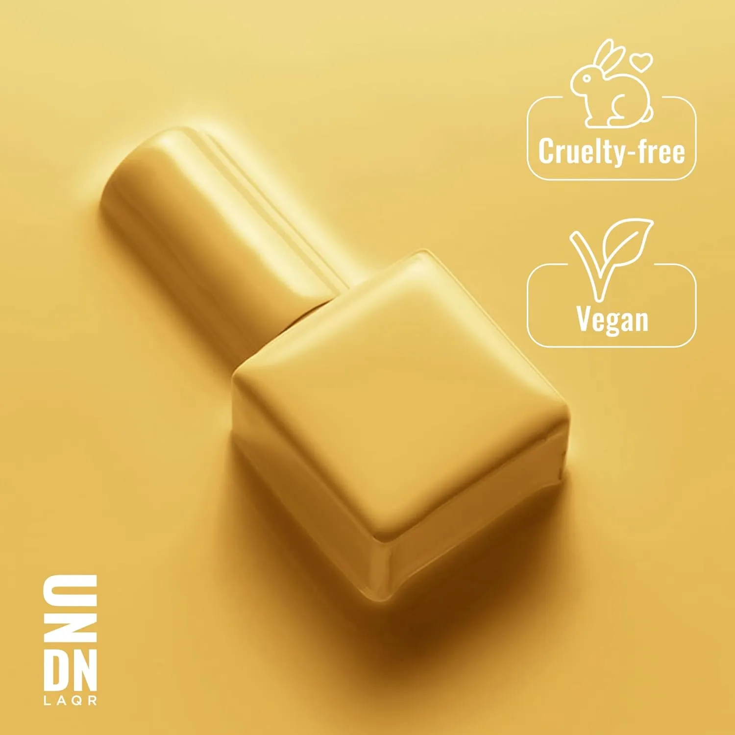 Vegan Nail Polish - 701 Yellow by UNDN for Women - 0.5 oz Nail Polish