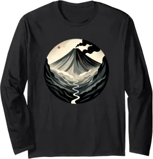 Volcano Hiking Volcano Trekking Long Sleeve T-Shirt