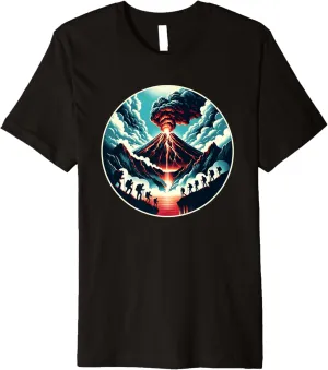 Volcano Hiking Volcano Trekking Premium T-Shirt