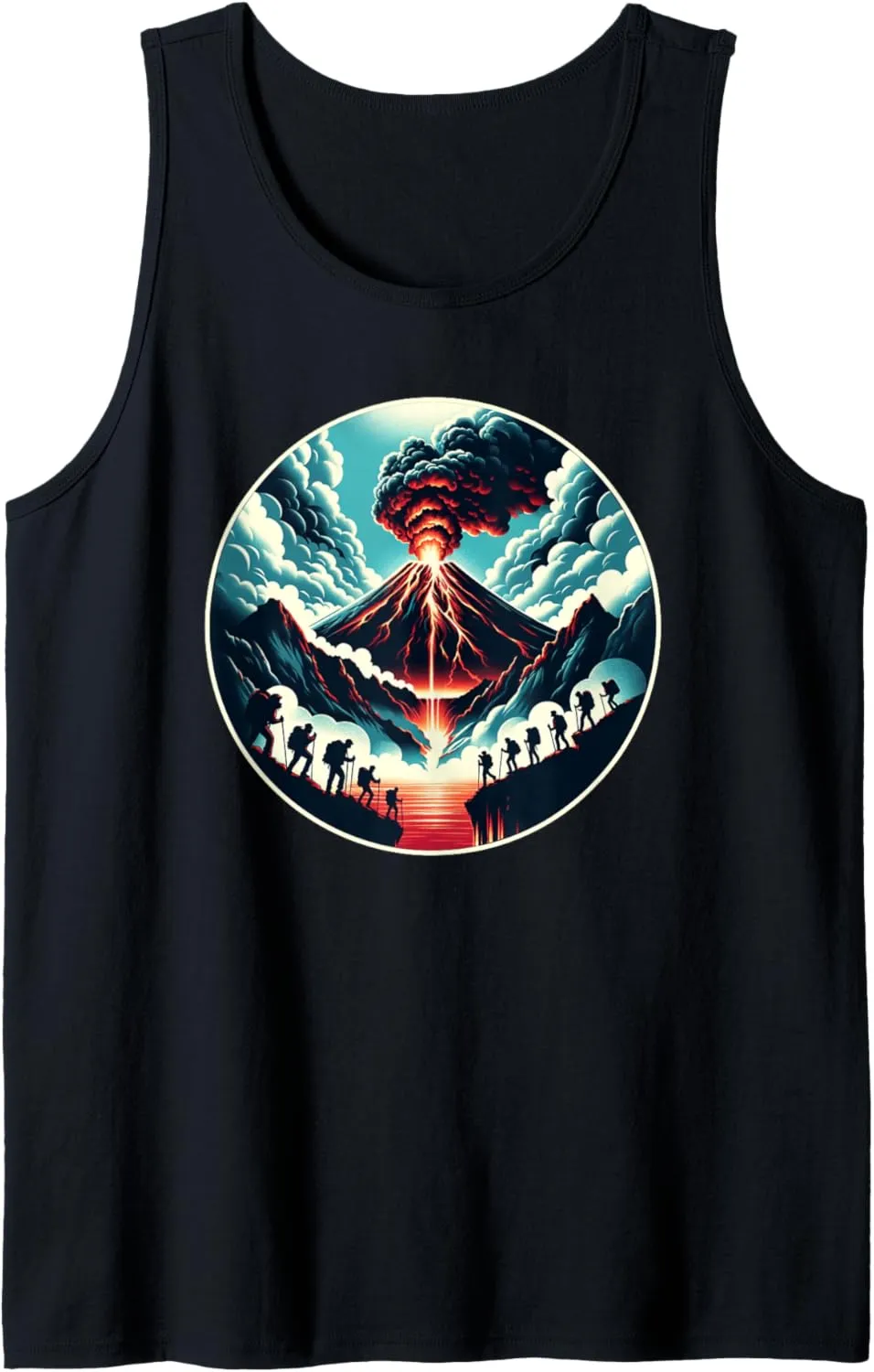 Volcano Hiking Volcano Trekking Tank Top