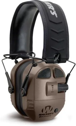Walker's Ultimate Digital Quad Connect Electronic Ear Muffs Flat Dark Earth
