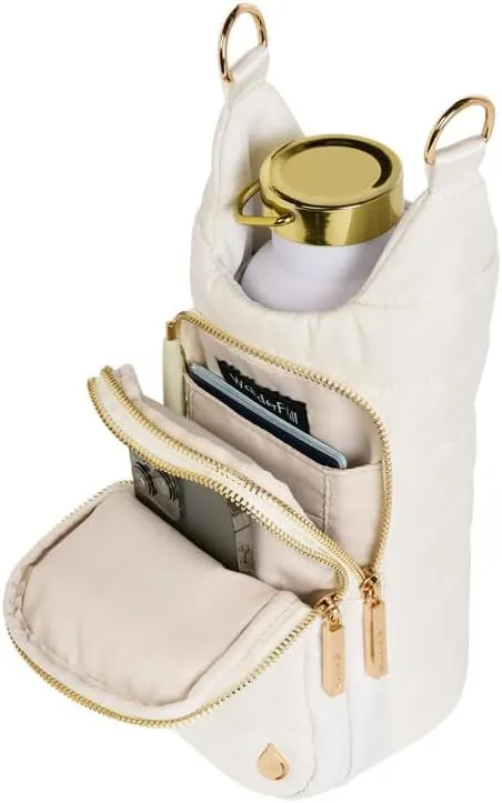 WanderFull® Original HydroBag®, Water Bottle Holder with Strap, Hands-Free Crossbody Water Bottle Carrier Bag w/Phone Pocket