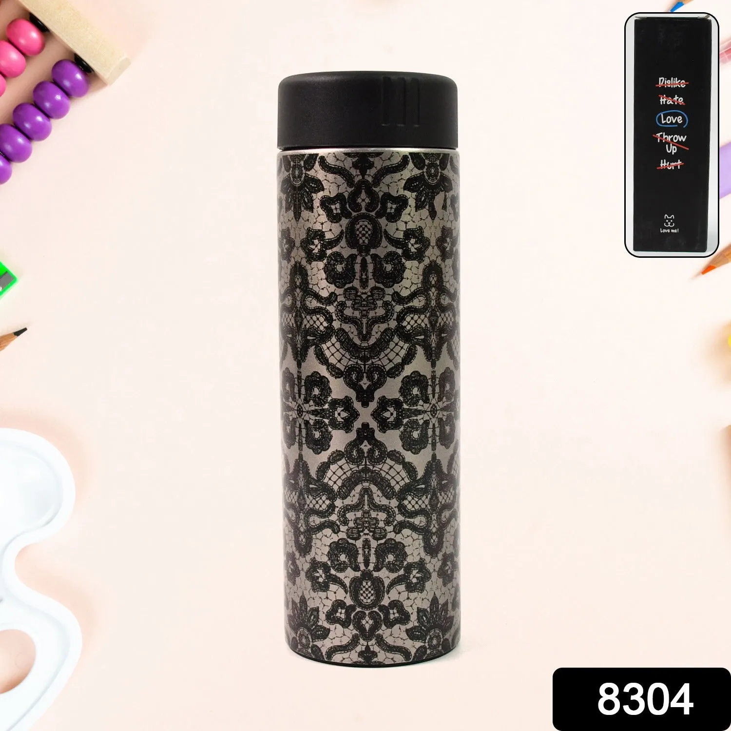 Water Bottle for Kids – Insulated Stainless Steel Bottle (350 ML Approx)