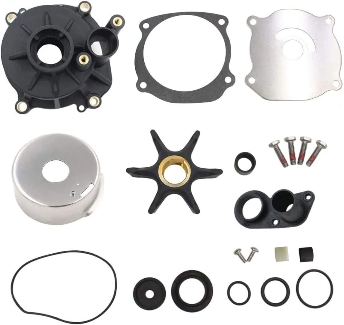 Water Pump Repair Kit Replacement with Housing for Johnson Evinrude V4 V6 V8 85-300HP Outboard Motor Parts 5001594