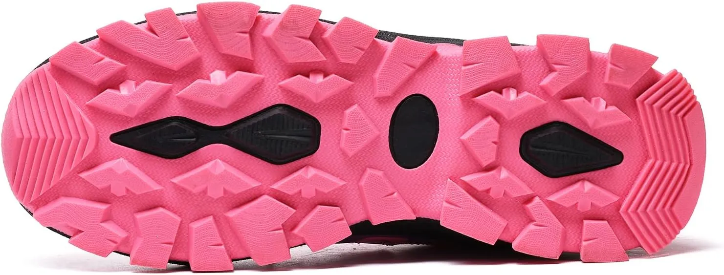 Waterproof Hiking Shoes Women Casual Lace-Up Non-Slip Lightweight Comfortable Running Tennis Fashion Sneakers for Women Walking Trekking Outdoor Shoes