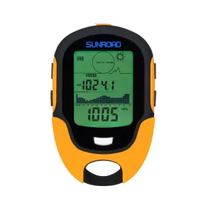 Waterproof Multifunction LCD Digital Altimeter Barometer Compass LED Light Weather Forecast Portable Outdoor Camping Hiking Climbing Tool