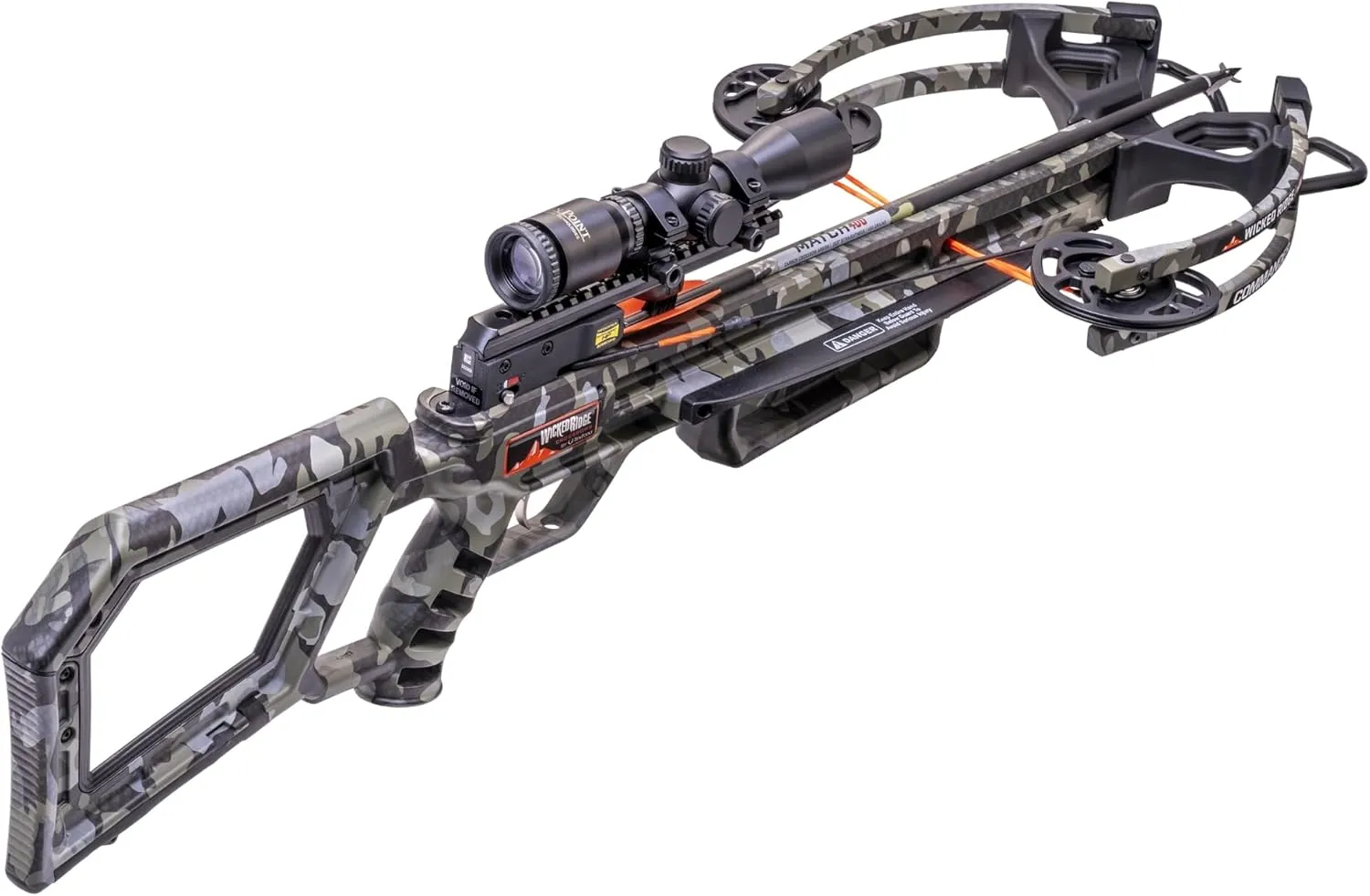 Wicked Ridge by TenPoint Commander M1, Peak Camo - 380 FPS - American-Built, Narrow Profile