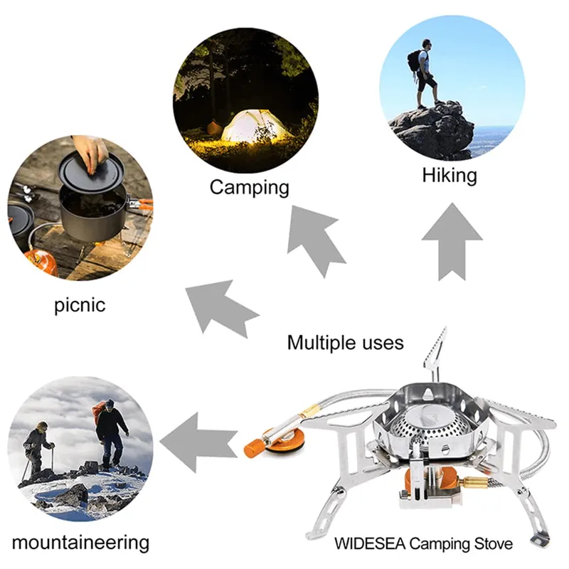 WIDESEA - Foldable Gas Stove