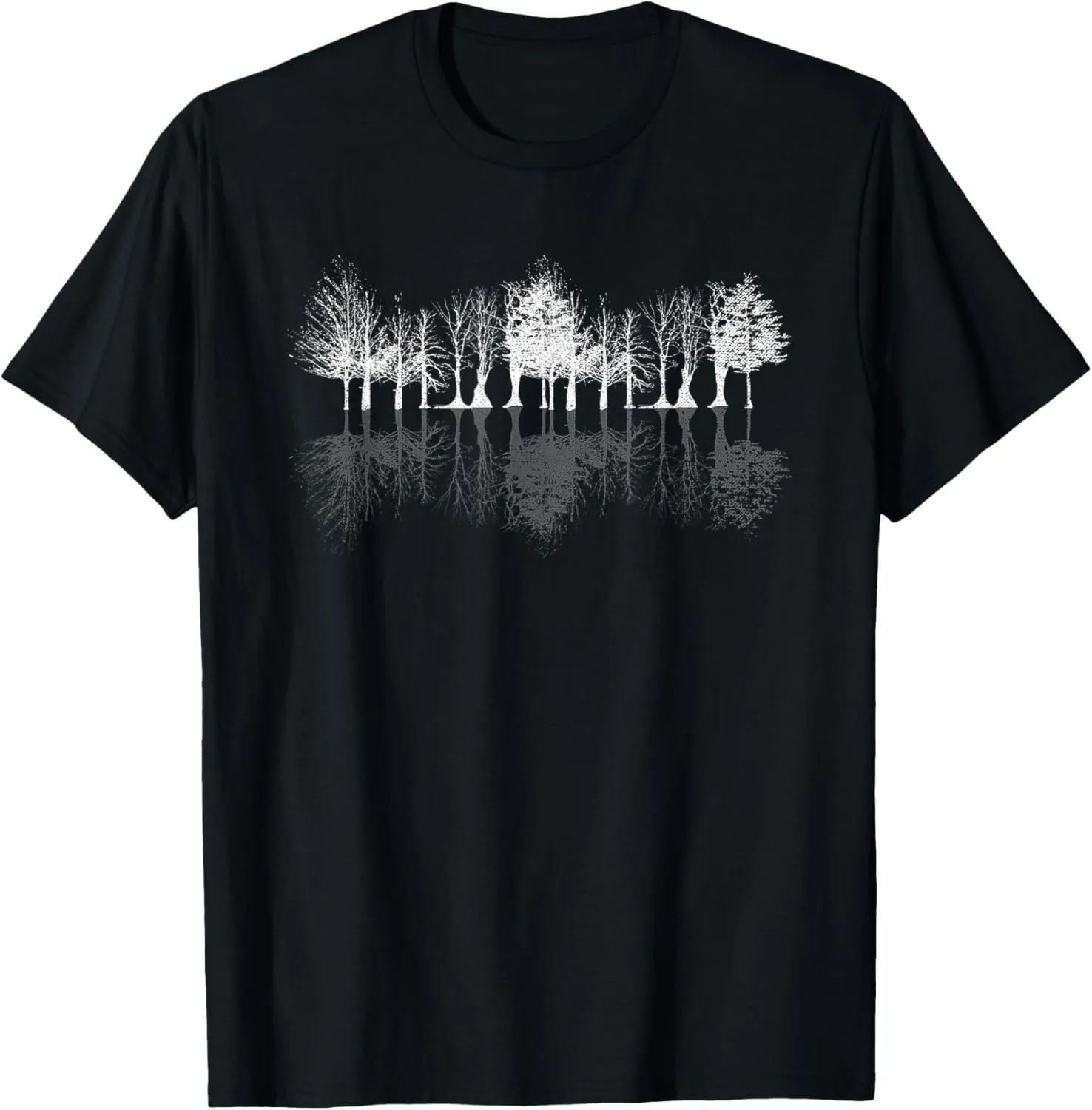 Wildlife Outdoor Trees Wild Nature Reflection Forest T-Shirt