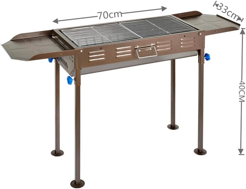 Wing Foldable Frying And Grilling Dual-purpose Barbecue Stove Outdoor Barbecue Rack