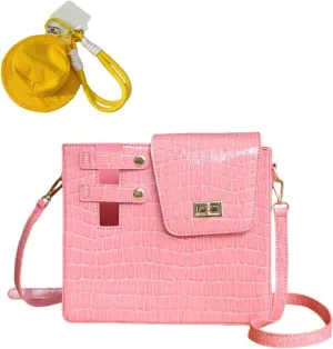 Women's Water Bottle Purse - Portable Purse with Bottle Holder