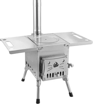 Wood Stove for Tent,Camping Foldable Burning Camping Hiking