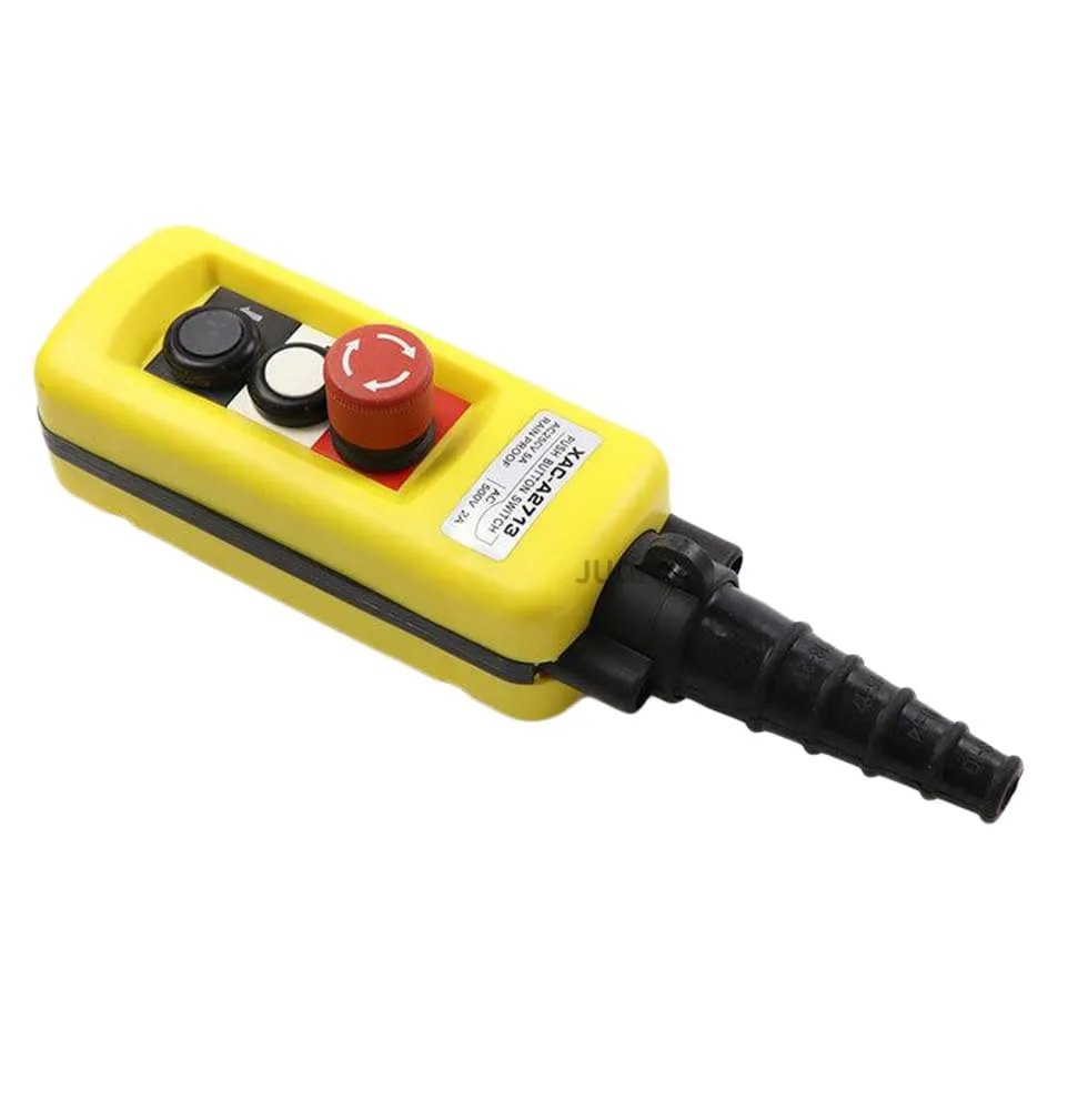 XAC-A2713 Crane Switch up and Down The Lifting up and Down The Button Switch Waterproof Travel Button Switch(C)