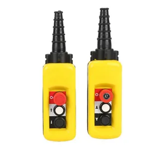 XAC-A2713 Crane Switch up and Down The Lifting up and Down The Button Switch Waterproof Travel Button Switch(C)