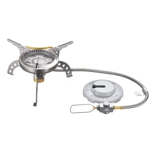 XD-1 Camp Stove Remote Canister, Portable Stove with Preheat Tube