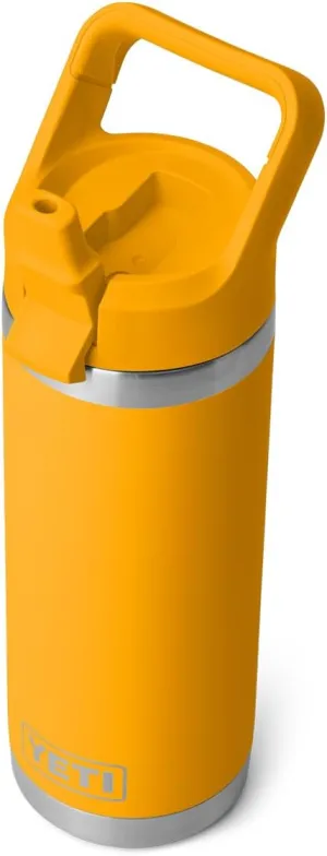 YETI Rambler 18 oz Bottle, Vacuum Insulated, Stainless Steel with Straw Cap, Beekeeper