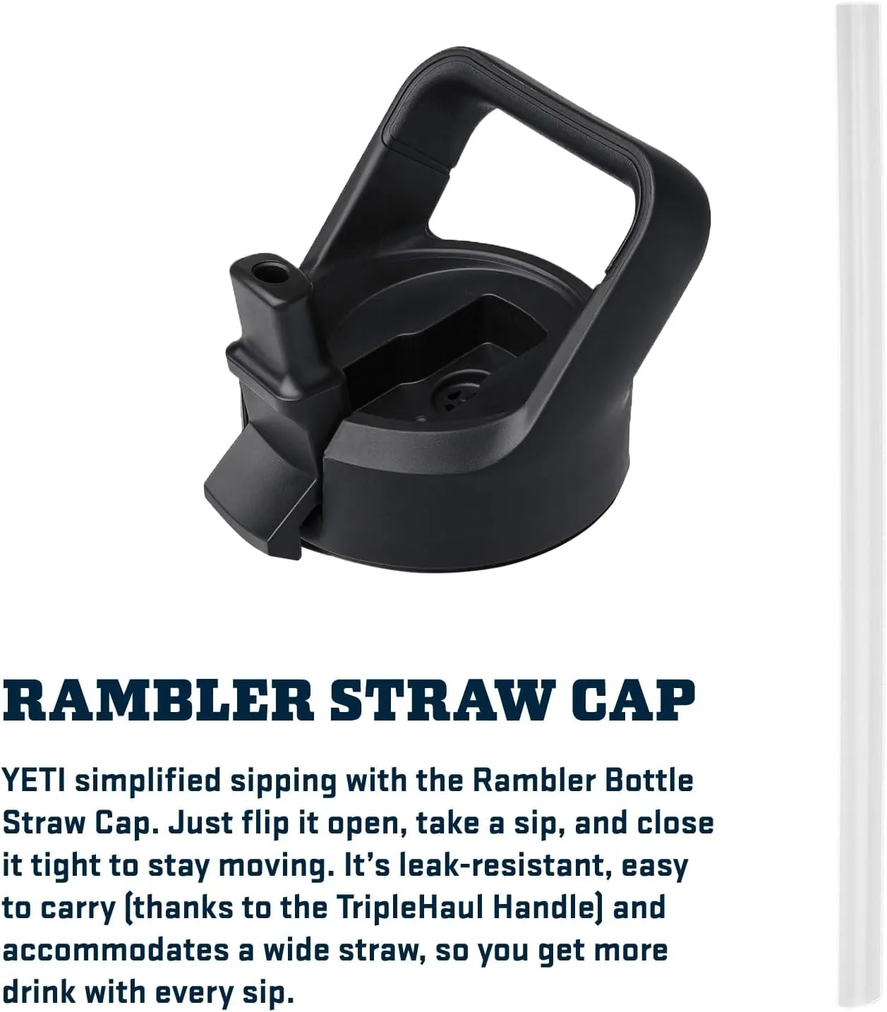 YETI Rambler 18 oz Bottle, Vacuum Insulated, Stainless Steel with Straw Cap, Beekeeper