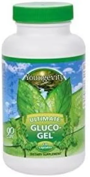 Youngevity Ultimate Gluco-Gel™ – Joint and Cartilage Support Supplement with Glucosamine Sulfate and Gelatin – 120 Capsules