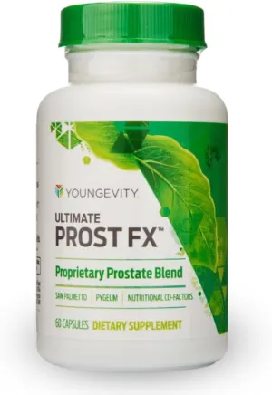 Youngevity Ultimate Prost Fx™ - Saw Palmetto   9 Herb Blend for Men's Prostate Health - DHT Support - Urinary and Prostate Supplement - 60 Capsules (Pack of 1)