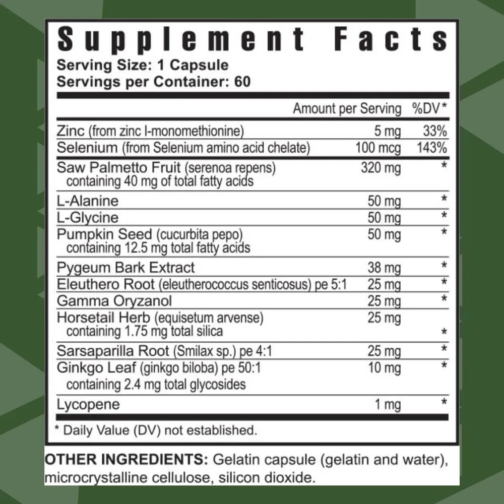 Youngevity Ultimate Prost Fx™ - Saw Palmetto   9 Herb Blend for Men's Prostate Health - DHT Support - Urinary and Prostate Supplement - 60 Capsules (Pack of 1)